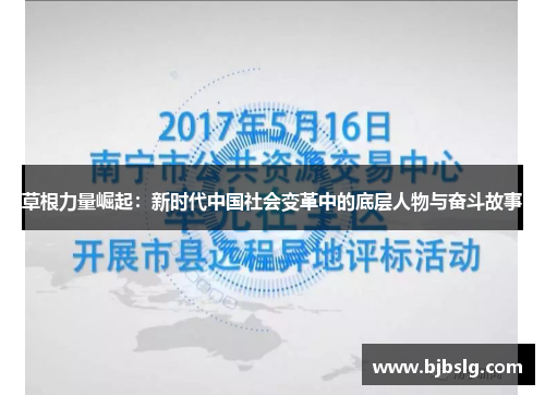 草根力量崛起：新时代中国社会变革中的底层人物与奋斗故事